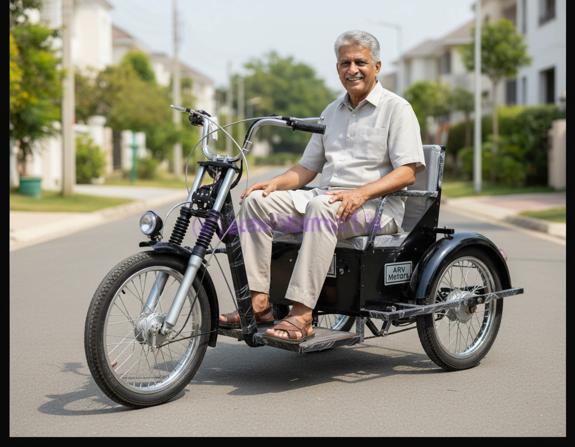 Electric Handicapped Cycle